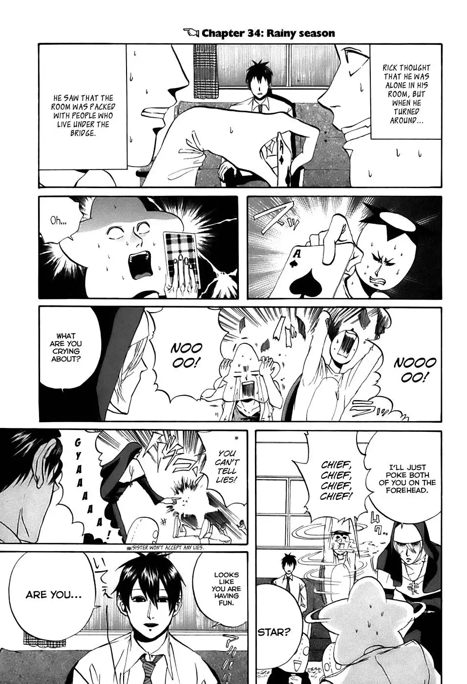 Arakawa Under the Bridge Chapter 34 3